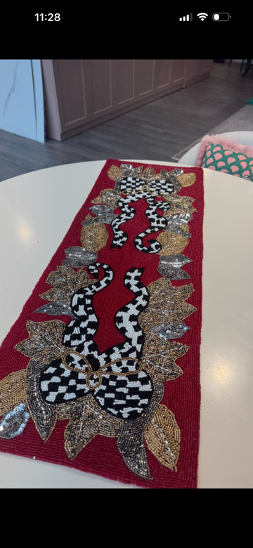 New Fiyonk Boncuk Runner (35x95)