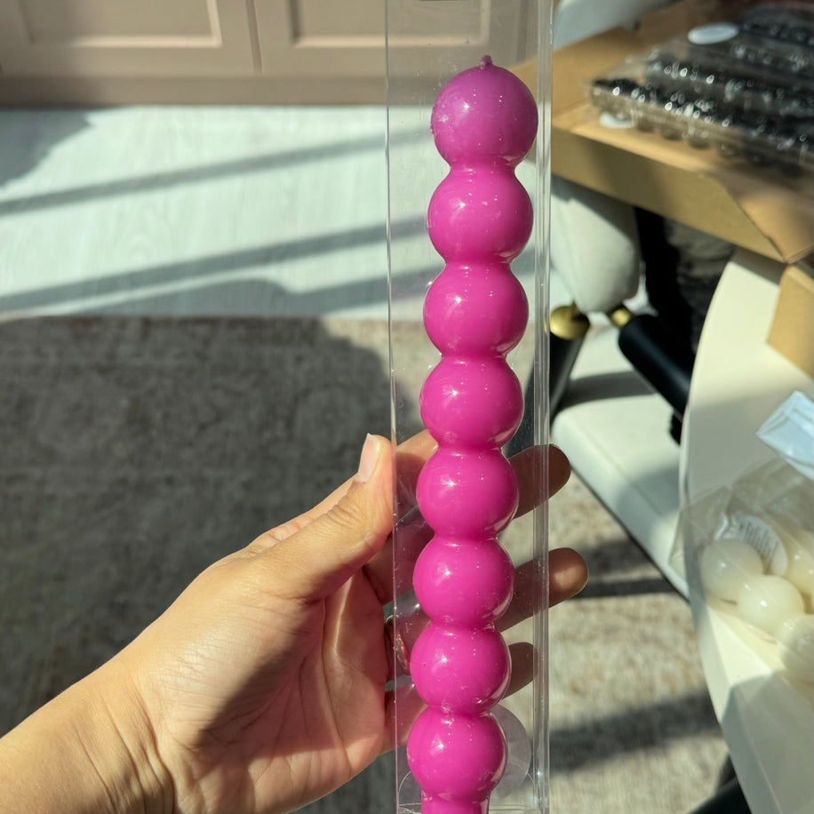 Fuşya Bonbon Mum