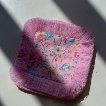 Pembe Püskül Sunum Peçetesi