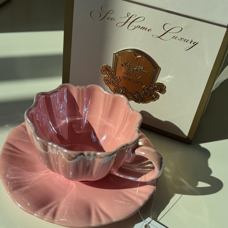 İnci Pembe Fincan
