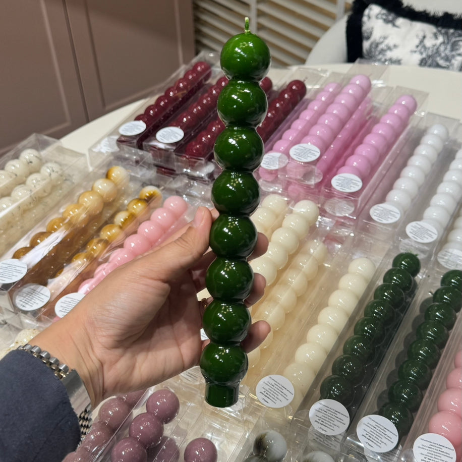 Yeşil Bonbon Mum