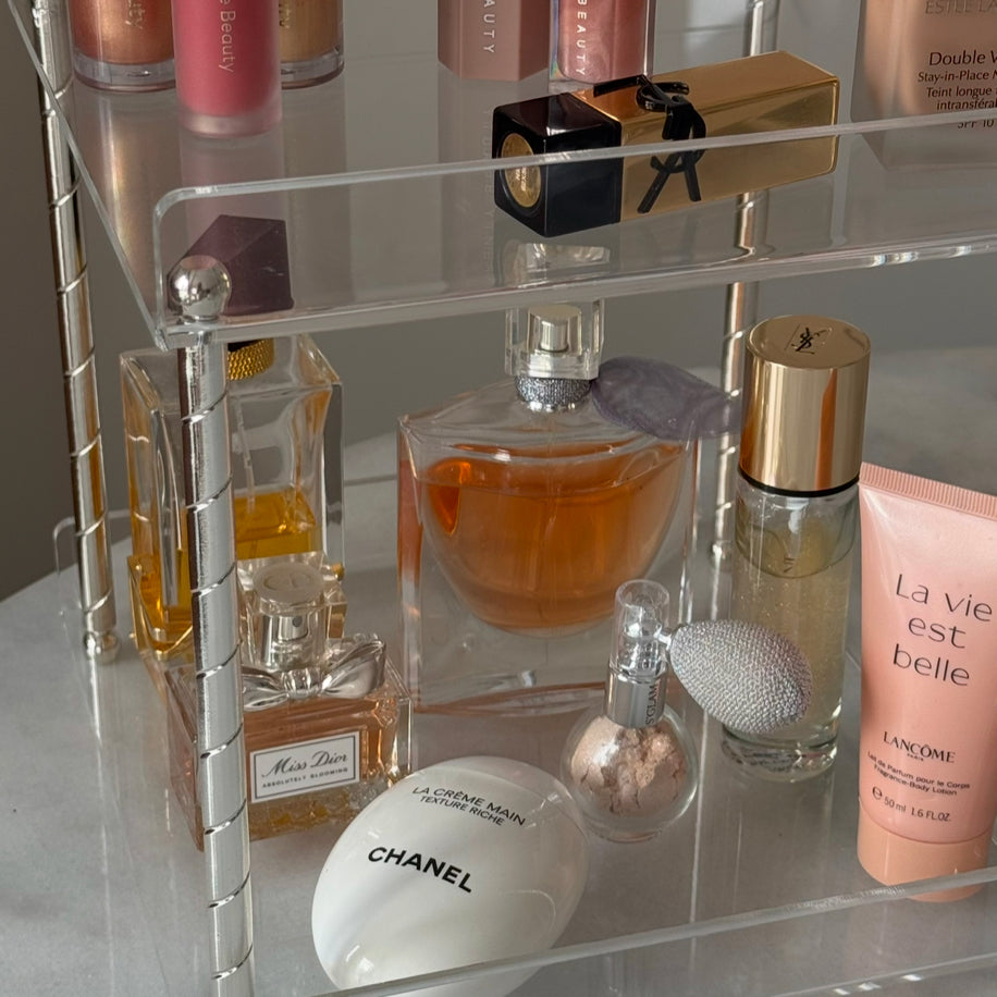 2 Katlı Gümüş Renk Organizer